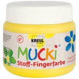 Vingerverf voor textiel 'MUCKI' 150 ml