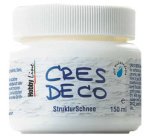 Pâte à relief 'neige' Cres Deco, 150 ml