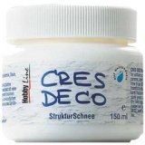 Pâte à relief 'neige' Cres Deco, 150 ml