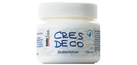 Pâte à relief 'neige' Cres Deco, 150 ml