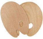 Palette de peinture SOLO Goya en bois, 200 x 300 mm