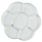 Palette de peinture SOLO Goya, plastique, rond, blanc