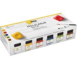 Lasure pour bois, set créatif 6 x 20 ml