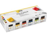 Lasure pour bois, set créatif 6 x 20 ml