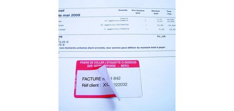 Etiquette 'Références à Rappeler', 59 x 36 mm