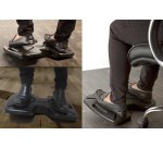 Repose-pieds UPDOWN, inclinable, noir