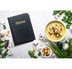 Protège-menus BASIC dans une boîte de 10, A4