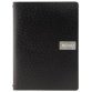 Protège-menus EGO, A4, en cuir, noir