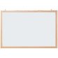 Tableau mural blanc avec cadre en bois, 800 x 600 mm