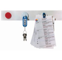 Magnetic bar, (W) 50 mm x (L) 500 mm, white