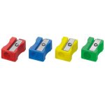 Taille-crayons, plastique, assorti