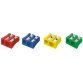 Taille-crayons double, en plastique, assortis