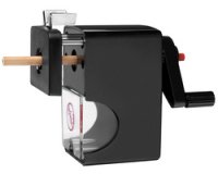 Slijper manueel 1 gaatje zwart