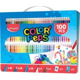 Kit de coloriage COLOR'PEPS, 100 pièces