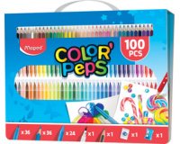 Kit de coloriage COLOR'PEPS, 100 pièces