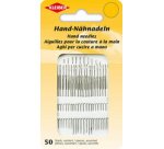 Set d'aiguilles à coudre à la main, 50 pièces