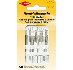 Set d'aiguilles à coudre à la main, 50 pièces