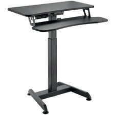Poste de travail PC assis/debout électrique L 80 x P 62.7 cm