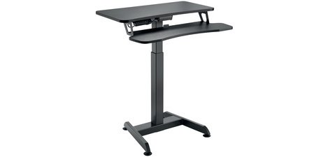 Poste de travail PC assis/debout électrique L 80 x P 62.7 cm