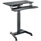 Poste de travail PC assis/debout électrique L 80 x P 62.7 cm