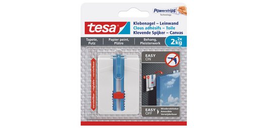 Powerstrips Clou adhésif, pour papier peint et plâtre