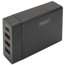 Adaptateur de charge universel USB, 4 ports, noir