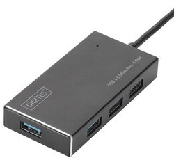 Hub USB 3.0 Super Speed, 4 poorten, met voeding