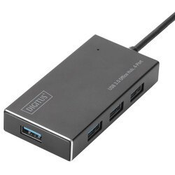 Hub USB 3.0 Super Speed, 4 ports, avec alimentation