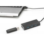 Hub USB 3.0 Super Speed, 4 ports, avec alimentation