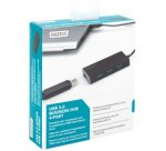Hub USB 3.0 Super Speed, 4 ports, avec alimentation
