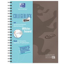 Cahier Touch European Book 4 'Write & Erase', brun