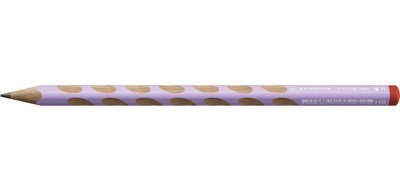 STABILO EASYgraph S Pastel crayon, HB, 3,15 mm, pour droitiers, lila