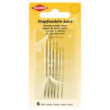 Set van stopnaalden, kort, 6 stuks