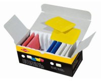 Craie de tailleur, set de 10, couleurs assorties