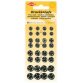 Bouton pression, métal, différentes tailles
