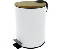 Poubelle à pédale 'the bamboo', 3 litres
