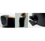 Poubelle à pédale 'the bamboo', 3 litres