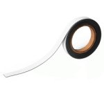 Ruban de marquage, magnétique, 40 mm x 5 m, blanc