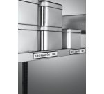 Porte-étiquette magnétique Profil-C, 200 x 40 mm