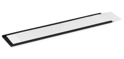 Porte-étiquette magnétique Profil-C, 200 x 40 mm