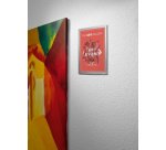 Cadre magnétique DURAFRAME WALLPAPER, A4, argent