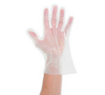 Gants bio 'GREEN', en PLA, L, transparent - Carton de 500 gants