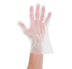 Gants bio 'GREEN', en PLA, L, transparent