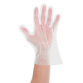 Gant bio "Green", en PLA, transparent - Boîte de 500 gants