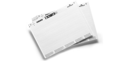 Etiquettes d'insertion 'LABEL REFILL', 200 x 20 mm