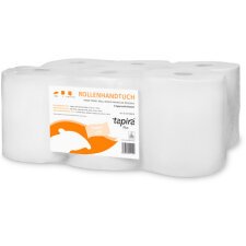 Rouleau d'essuie-mains Plus, 2 couches, 140 m, blanc