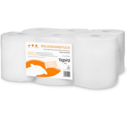 Rouleau d'essuie-mains Plus, 2 couches, 140 m, blanc