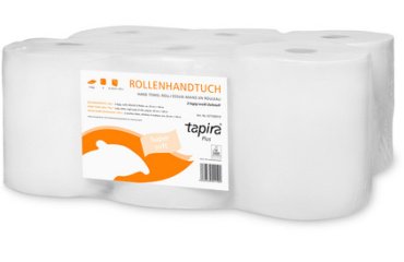 Rouleau d'essuie-mains Plus, 2 couches, 140 m, blanc