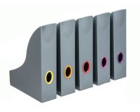 Porte-revues Durable Varicolor® dos 7,3 cm gris