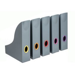 Porte-revues VARICOLOR, anthracite / gris